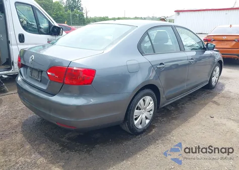 2013 Volkswagen Jetta 2.0L S из США, поврежденный, VIN 3VW2K7AJ7DM213501